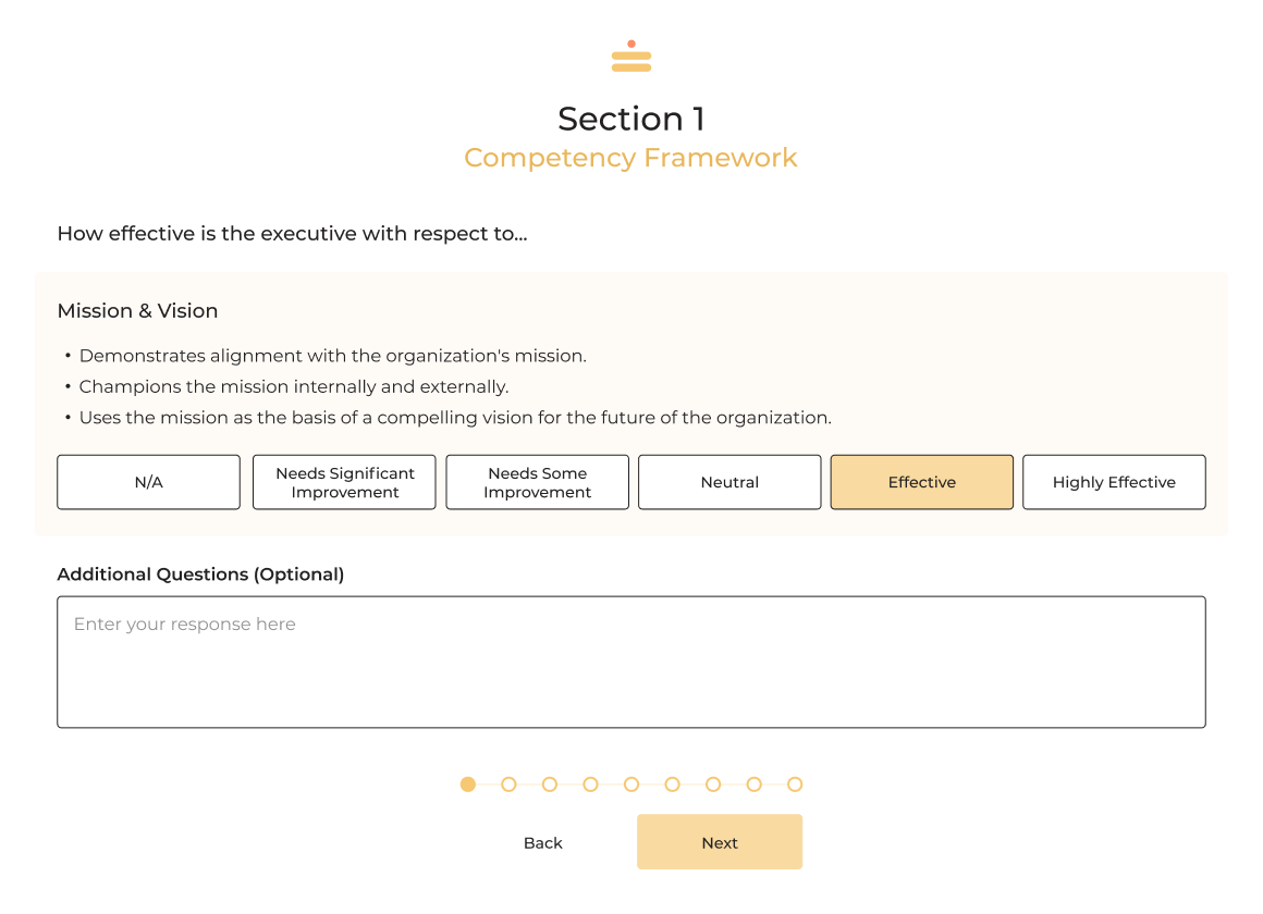 CEO Assessment