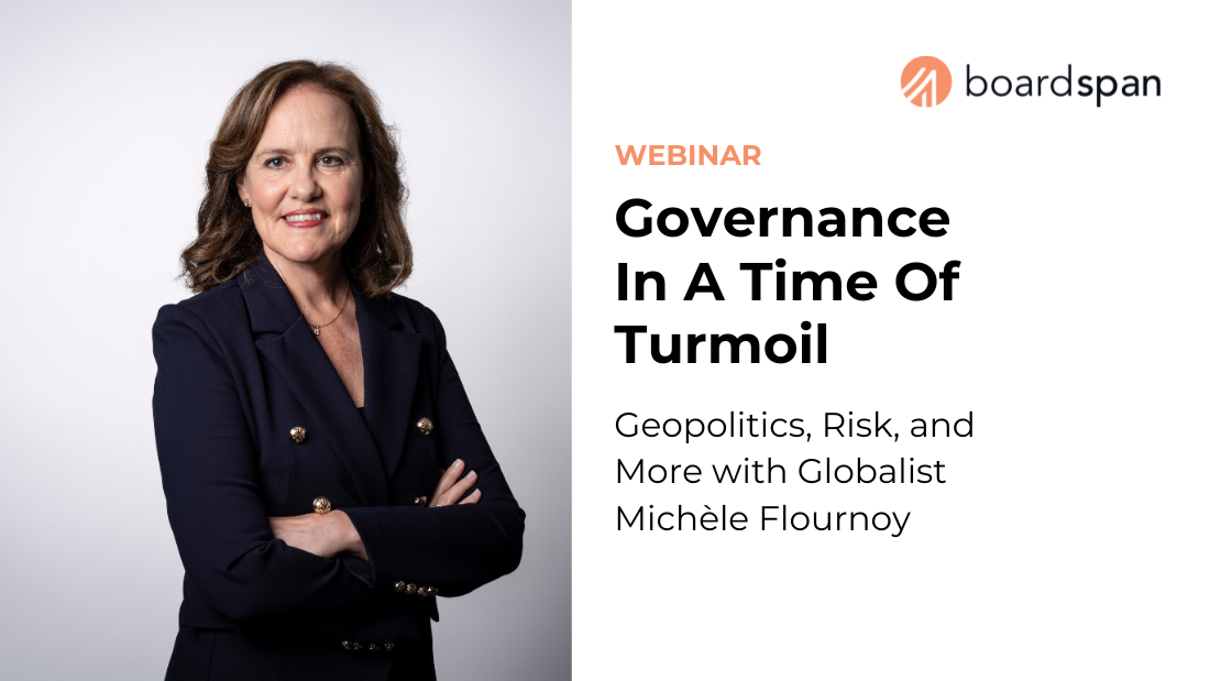 Governance in a Time of Turmoil with...